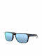 Oakley Holbrook Men's Sunglasses with Black Plastic Frame and Blue Polarized Mirror Lens OO9102-C1