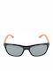 Ralph Lauren Men's Sunglasses with Black Horn-Rimmed Frame and Grey Lenses PH4071 54536G