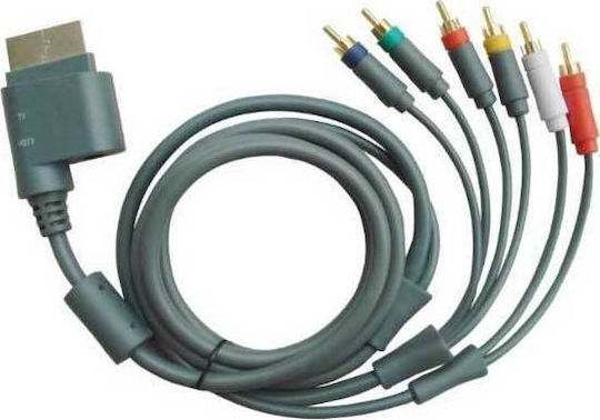 Component HD AV Cable Cable for Xbox 360 In Gray Colour