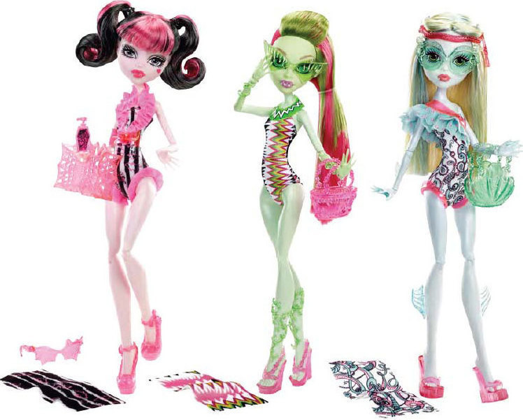 Mattel Monster High: Beach (3 Σχέδια) | Skroutz.gr