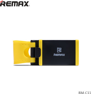 Remax Mobile Phone Holder Car RM-C11BY with Adjustable Hooks Yellow