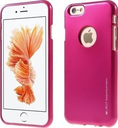 Mercury iJelly Hole Φούξια (iPhone 6/6s)