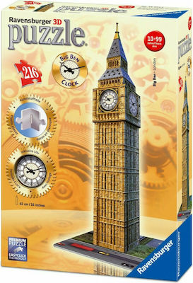 Big Ben Clock Puzzle 3D 216 Pieces