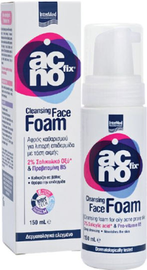 InterMed AcnoFix Gesichtsreiniger Schaumstoff Für Kontrolle Der Fettigkeit 150ml