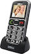 MaxCom MM462BB Single SIM Mobile Phone with Large Buttons Black