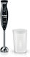 Bosch CleverMixx Hand Blender With Stainless Steel Rod 600W Black