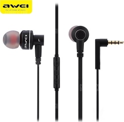 Awei ES10TY In-ear Handsfree with 3.5mm Connector Black