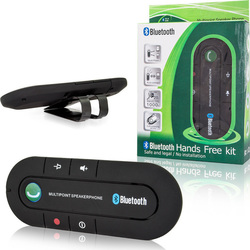 Carpower Bluetooth Autoturism V3.0 Handsfree pentru Parbriz (Port de încărcare USB)