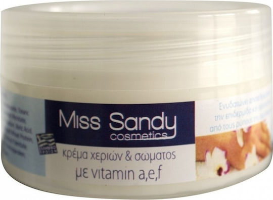 Miss Sandy Moisturizing Cream Body for All Skin Types 200ml
