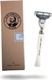 Captain Fawcett's Finest Hand Crafted Safety Razor Бръсначка с Резервна глава 3 остриета