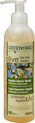 Greenyard Liquid Handwash Olive, Tea Tree & Lemon 250ml Greenyard Liquid Handwash Olive, Tea Tree & Lemon 250ml