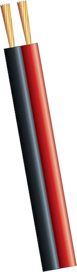 Cable 2x1.5mm - Ατερμάτιστο 1m Black/Red