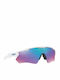 Oakley Radar Ev Path Ανδρικά Γυαλιά Ηλίου με Λευκό Κοκκάλινο Σκελετό και Μωβ Καθρέφτη Φακό OO9208-47