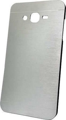 Motomo 2015 Back Cover Μεταλλικό Ασημί (Galaxy J7 2015)