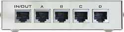 DeLock Ethernet Switch RJ45 10/100 Mb/s 4-Port manual Неуправляем L2