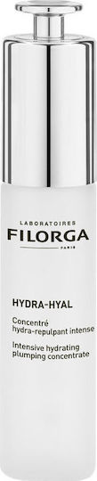Filorga Hydra Hyal Intensive Hydrating Plumping Concentrat Feuchtigkeitsspendend & Anti-Aging Serum Gesicht mit Hyaluronsäure für Entgiftung & Strahlkraft 30ml