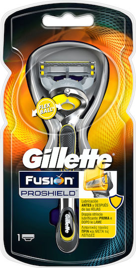 Gillette Fusion 5 Proshield Ξυραφάκι με Ανταλλακτική Κεφαλή 5 Λεπίδων & Λιπαντική Ταινία