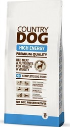 Country Dog High Energy Dry Dog Food for All Breeds with Corn and Meat 15kg