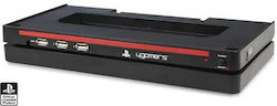 4Gamers Officially Licensed Horizontal Stand 'n' Usb Hub Βάση Φόρτισης για PS3