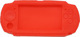 Cover Case Red Θήκη Σιλικόνης για Κονσόλα PSP Κόκκινη