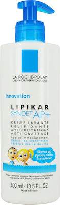 La Roche Posay Lipikar Syndet AP+ Cream Κατάλληλο για Ατοπική Επιδερμίδα 400ml
