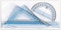 Geometry rulers Set 20cm 4 pieces