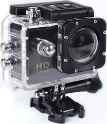 W9-2N Action Camera Full HD (1080p) Underwater (with Case) with WiFi Black with Screen 2.0"