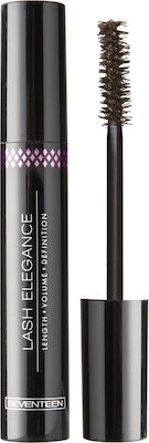 Seventeen Lash Elegance Mascara für Band & Länge 02 Coffee 13ml