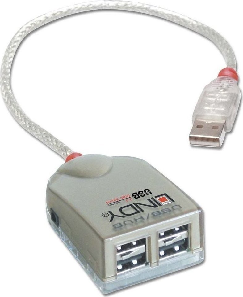 Lindy 4 Port USB 2.0 Hub with Power Supply Skroutz.gr
