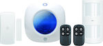 Chuango Wireless Alarm System with Motion Sensor , Door Sensor , Siren and 2 Remote Controls