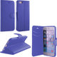 Volte-Tel 5.5 Zoll Leder-TPU Book Synthetisches Leder Blau (iPhone 6/6s Plus)
