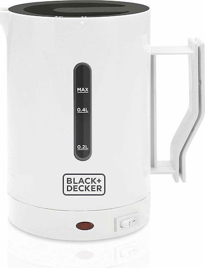 Black & Decker Kettle 500ml 1000W White