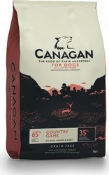 Canagan Country Game With Duck Venison & Rabbit 2kg Hrană Uscată pentru Câini fără Cereale cu Legume și Rață