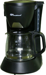 MultiHome CM6633E Filter Coffee Maker 600W Black MultiHome CM6633E Filter Coffee Maker 600W Black