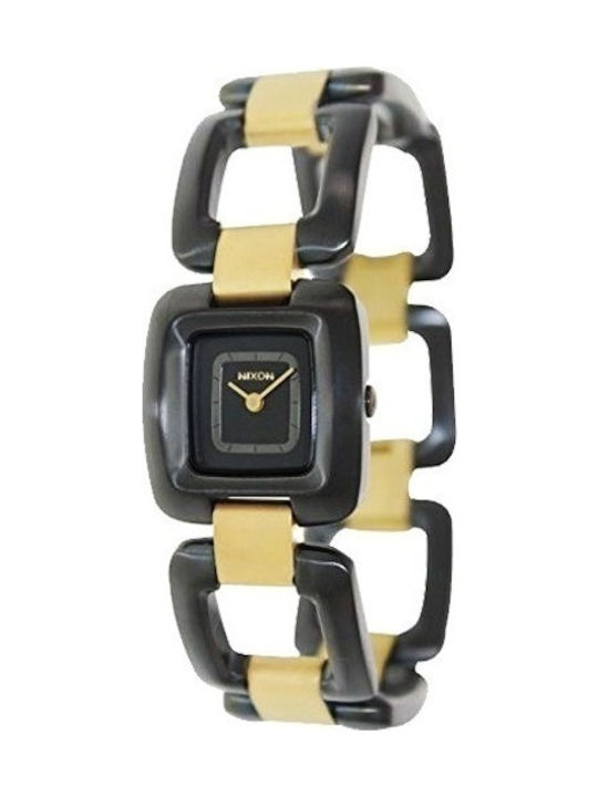 Nixon Sisi Watch with Black Metal Bracelet