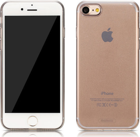Remax Crystal Back Cover Σιλικόνης Ροζ Χρυσό (iPhone SE 2022/2020)