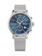 Boss Jet Herrenuhr 41mm Chronograph Batterie mit Silber Metallarmband