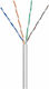 Anga U/UTP Cat.5e (Gigabit) Мрежови Кабел Ethernet Без Конектори 100m Бял