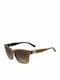 MCM Women's Sunglasses with Brown Plastic Frame and Brown Gradient Lens MCM600S 208