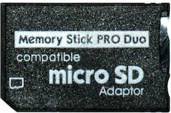 Memory Stick Pro Duo Adapter to micro SD male σε female Memory Stick Pro Duo Adapter to micro SD male σε female