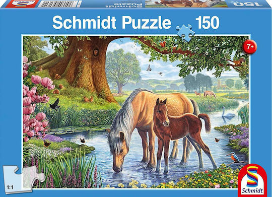 Kids Puzzle Mare with Foal for 7+ Years 150pcs Schmidt Spiele