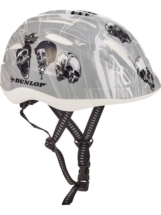 Dunlop Kinderfahrrad- / Rollerhelme Fahrrad / Scooter City Grey Scull
