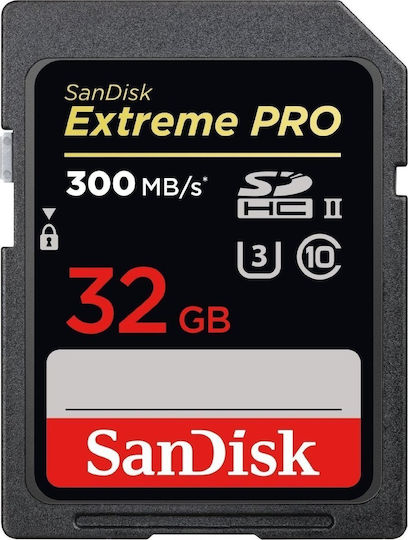 Sandisk Extreme Pro SDHC Клас 10 U3 UHS-II