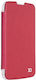 Xqisit Flap Cover Книга Розов (LG K4)