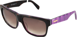 Lussile Sunglasses Black with Horn-Rimmed Frame Lussile Sunglasses Black with Horn-Rimmed Frame