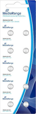 MediaRange Premium Alkaline Coin Cell AG3 Μπαταρίες LR41 1.5V 10τμχ