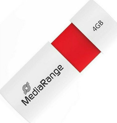 MediaRange 4GB USB 2.0 Stick Red