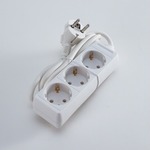 Oscar Plus Power Strip 3 Positions with Cable 1.5m