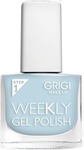 Grigi Weekly Gel Gloss Βερνίκι Νυχιών Μακράς Διαρκείας Μπλε 587 15ml