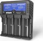 XTAR VP4 Plus Dragon Φορτιστής 4 Μπαταριών Li-ion/Ni-Cd/Ni-MH Μεγέθους AA/AAA/D/18650